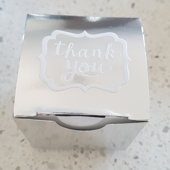 10 pcs Silver Gift Boxes Favor Boxes Treat Boxes 2"x2"x2" inches - Picture 9 of 13